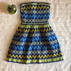 Francesca's strapless dress